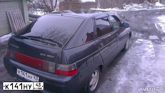 Фото автомобиля LADA 2112, 2006 — госномер К141НУ43. Цвет: ГРАФИТОВЫЙ МЕТАЛЛИК