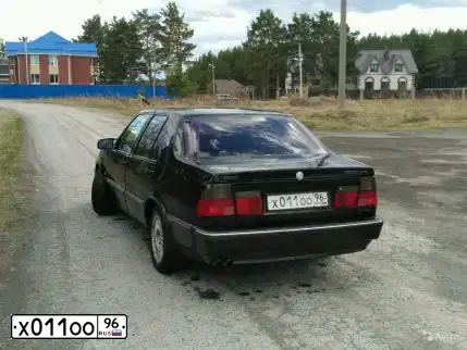 Фото автомобиля SAAB 9000, 1995 — госномер В778ВС774. Цвет: ЧЕРНЫЙ