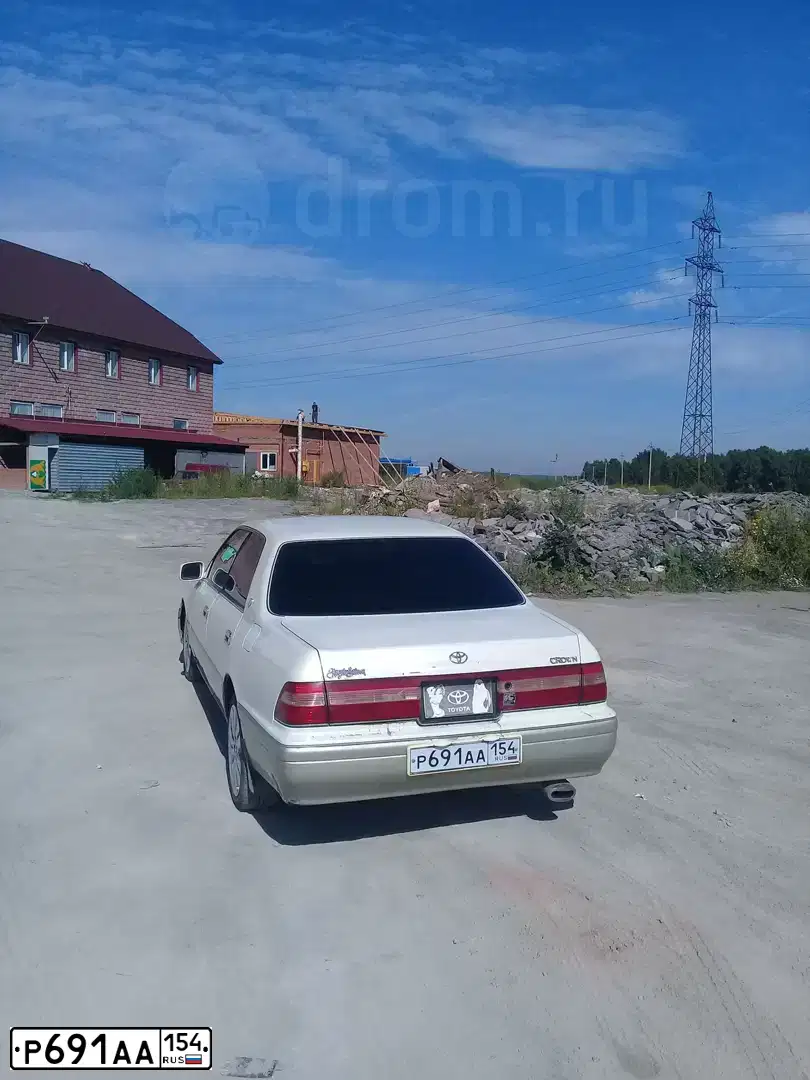 Фото автомобиля TOYOTA CROWN, 1997 — госномер Р691АА154
