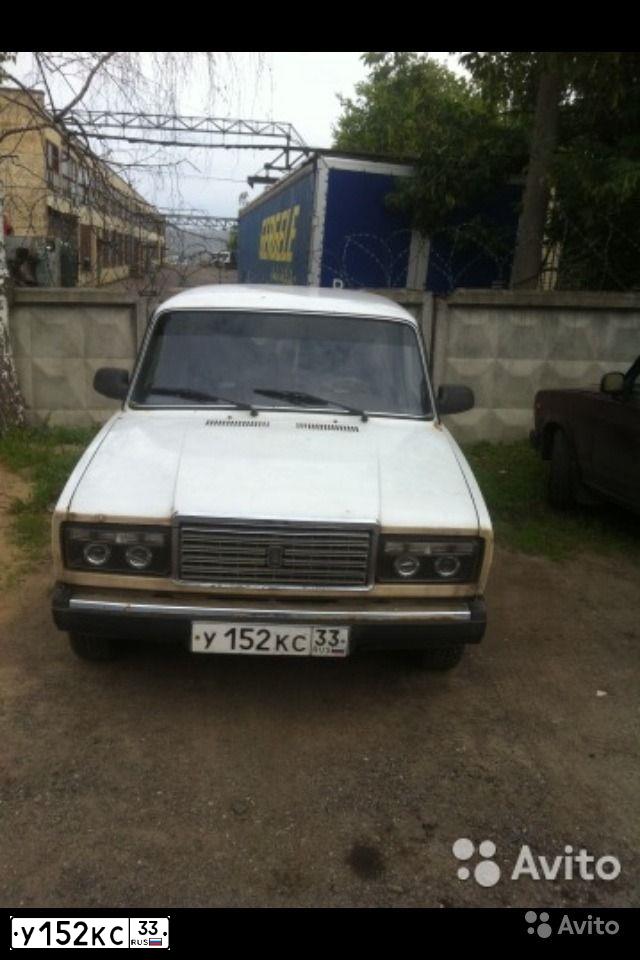 Фото автомобиля LADA 2107, 2008 — госномер В393ОР82. Цвет: ЯРКО-БЕЛЫЙ