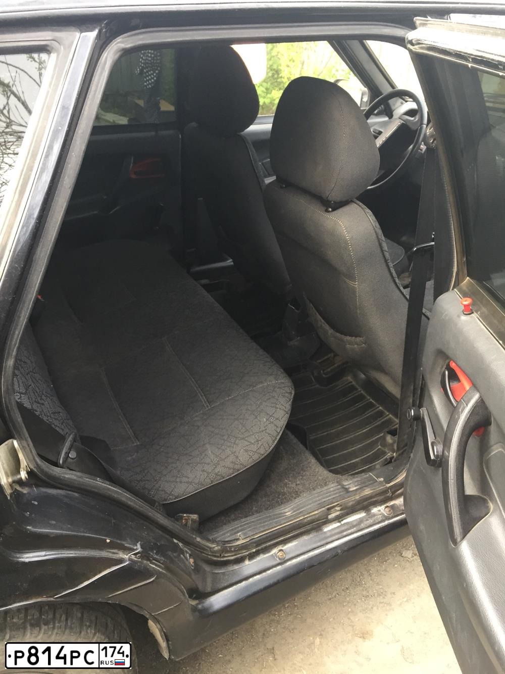 Фото автомобиля LADA 2115 SAMARA, 2005 — госномер Р814РС174. Цвет: ЧЕРНЫЙ