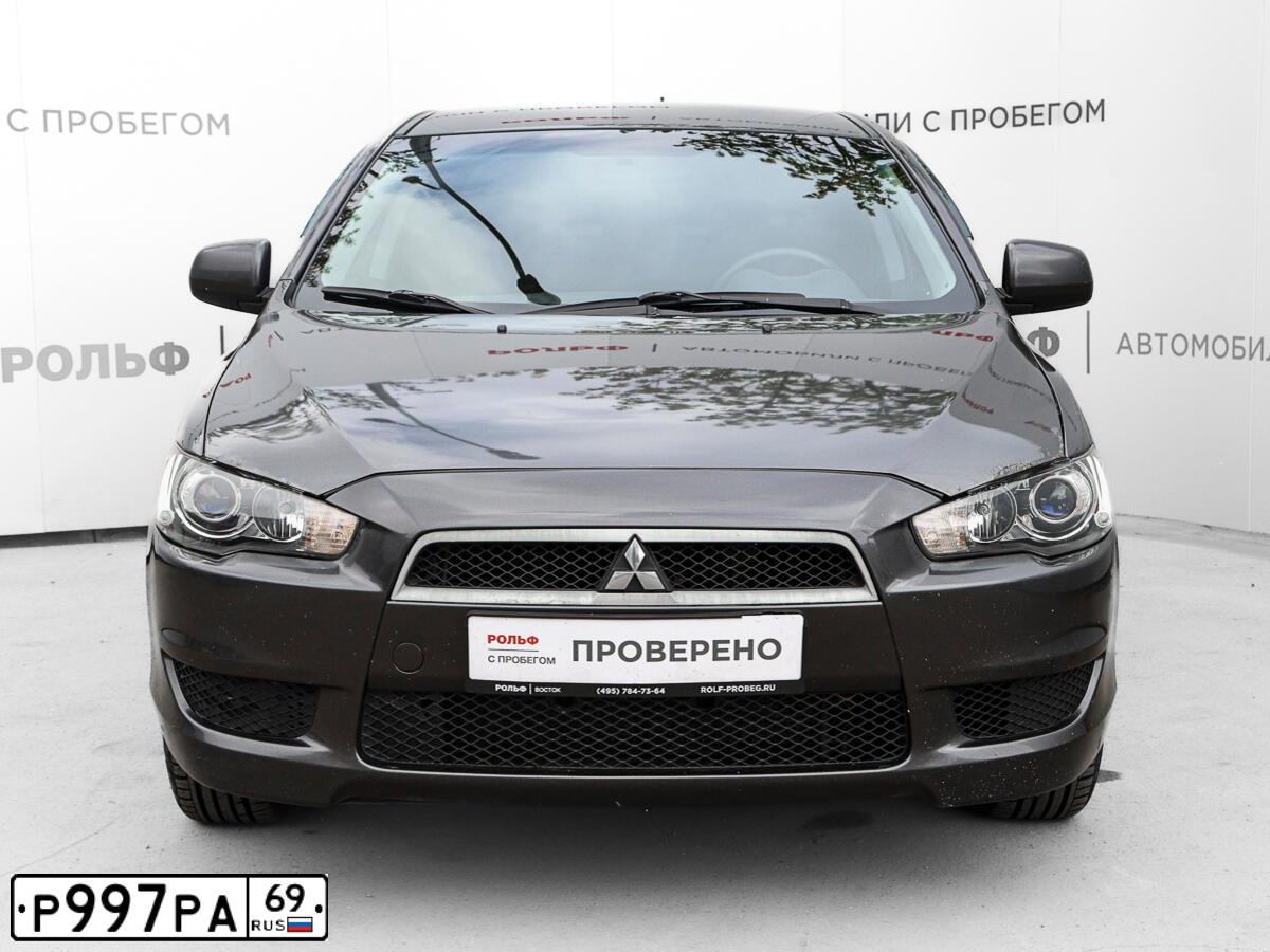 Фото автомобиля MITSUBISHI LANCER, 2010 — госномер Р997РА69. Цвет: СЕРЫЙ