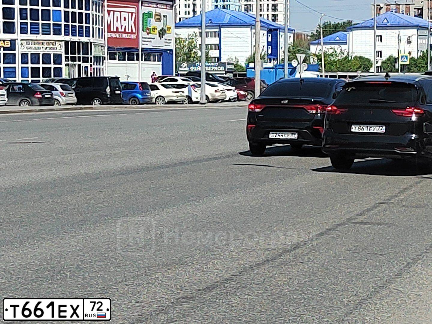 Фото автомобиля VOLKSWAGEN TIGUAN, 2019 — госномер Т661ЕХ72. Цвет: Коричневый