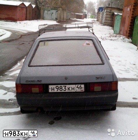 Фото автомобиля AZLK MOSKWITSCH 2141, 1991 — госномер Н983КН46. Цвет: СЕРЫЙ