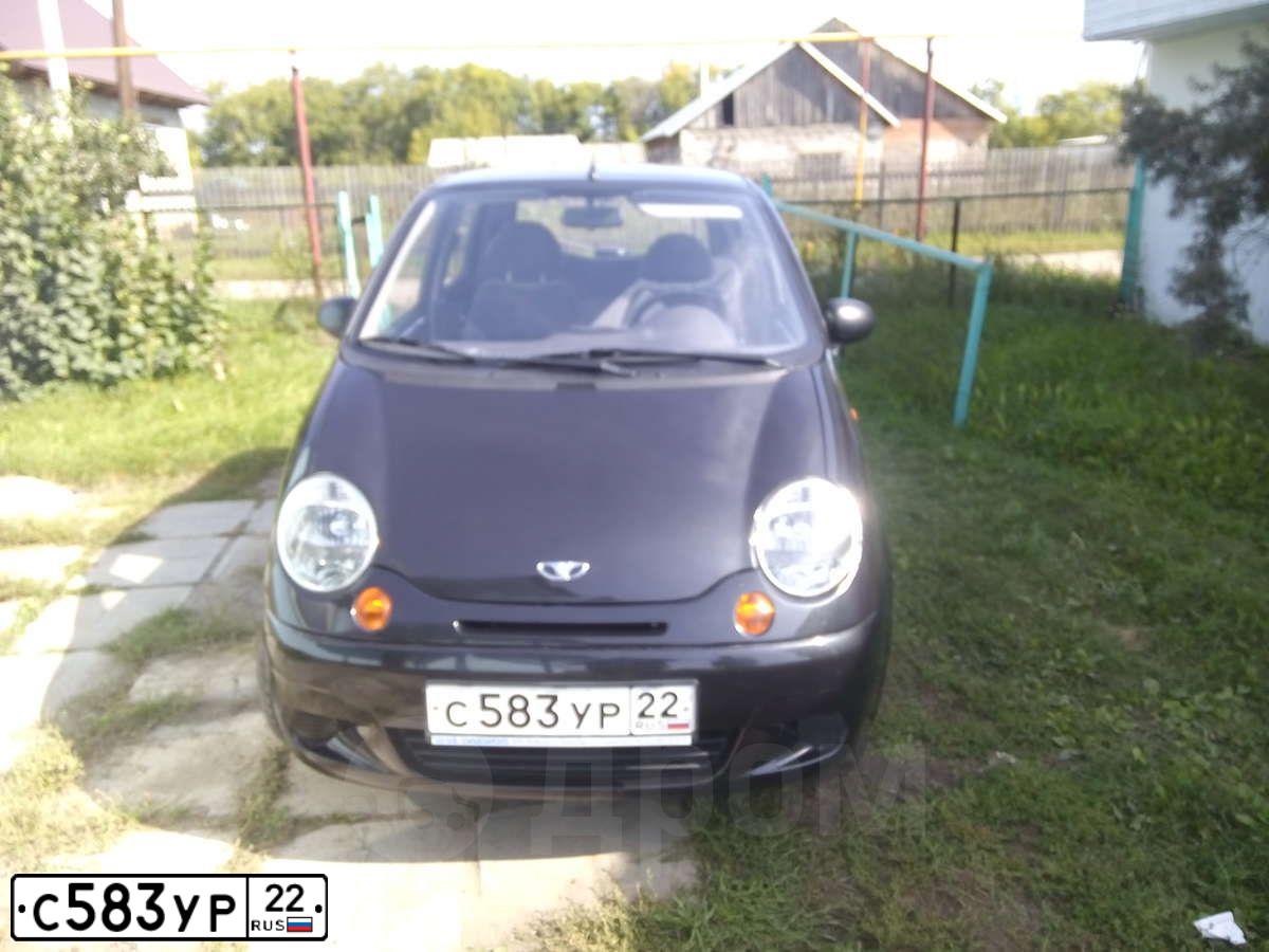 Фото автомобиля DAEWOO O MATIZ, 2011 — госномер С112ВР154. Цвет: Бледно-Черный