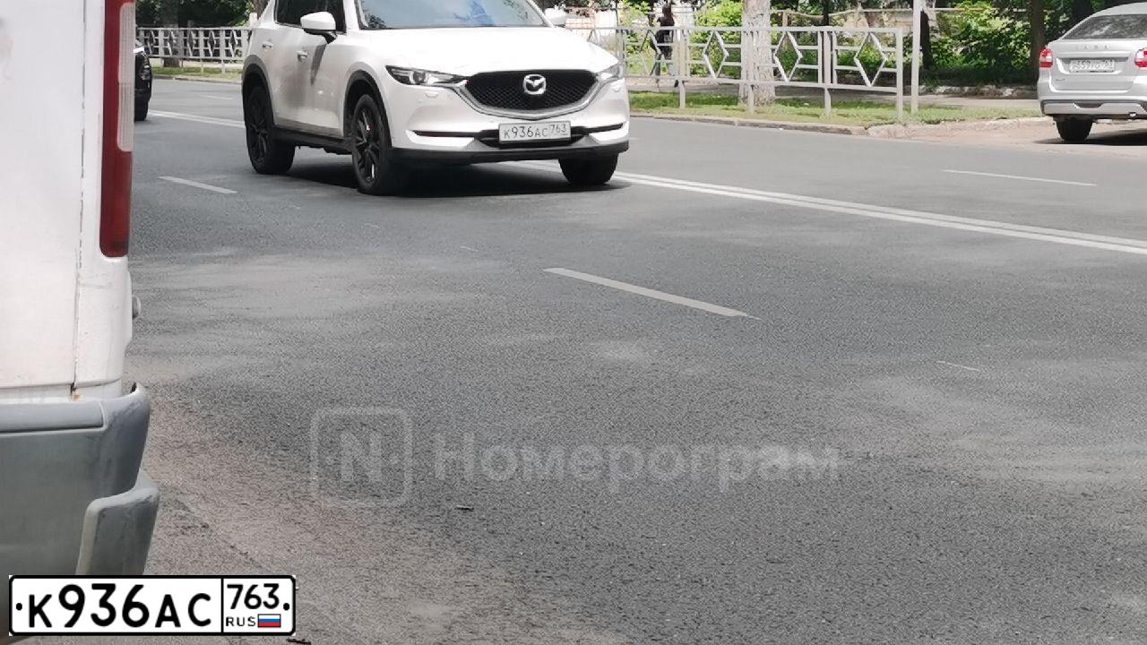 Фото автомобиля MAZDA CX-5, 2018 — госномер Т920ЕА774. Цвет: БЕЛЫЙ ПЕРЛАМУТР