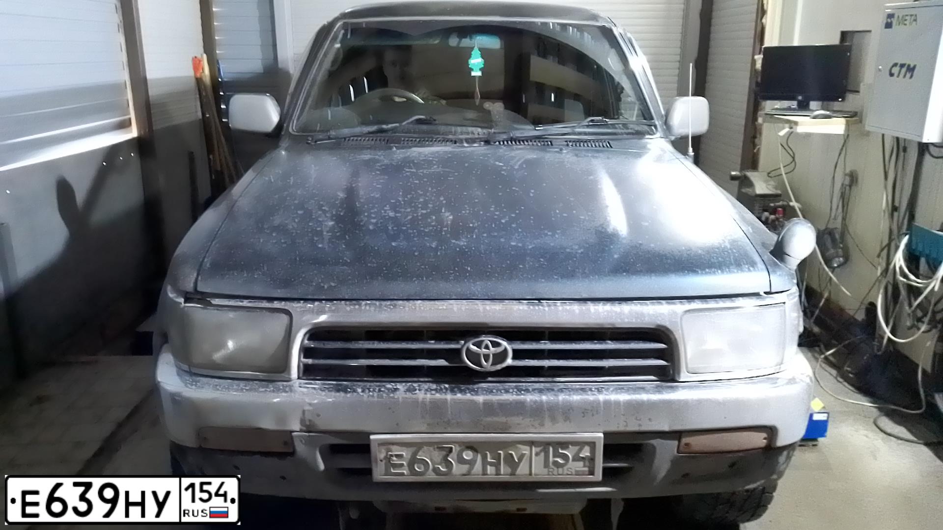 Фото автомобиля PEUGEOT 207, 2009 — госномер С417УХ24. Цвет: ЯРКО СИНИЙ