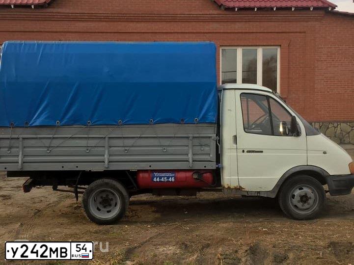 Фото автомобиля GAZ 3302 EL, 1999 — госномер В872МС142. Цвет: СЕРО БЕЛЫЙ