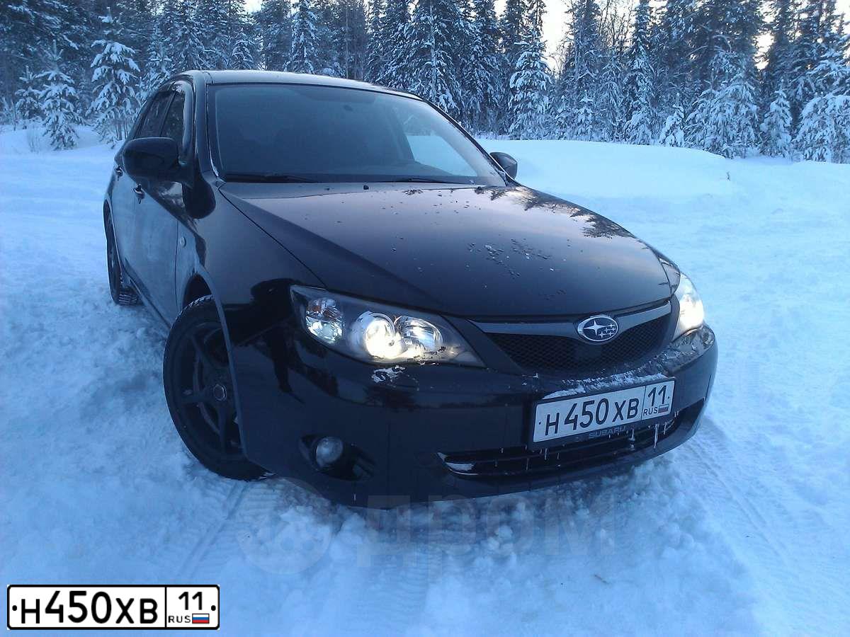 Фото автомобиля SUBARU IMPREZA, 2007 — госномер Е667ЕК147. Цвет: ЧЕРНЫЙ