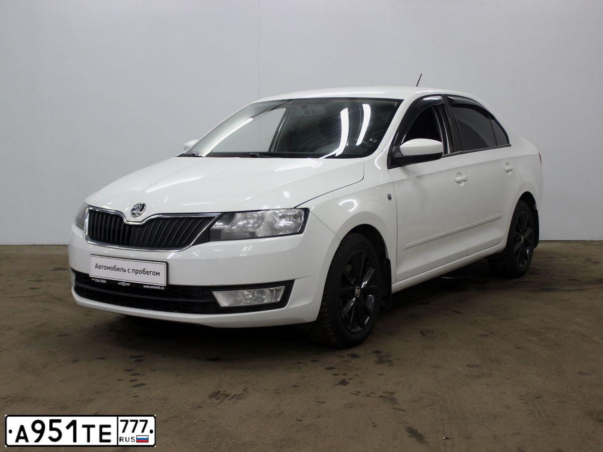 Фото автомобиля SKODA A RAPID, 2016 — госномер С039АХ76