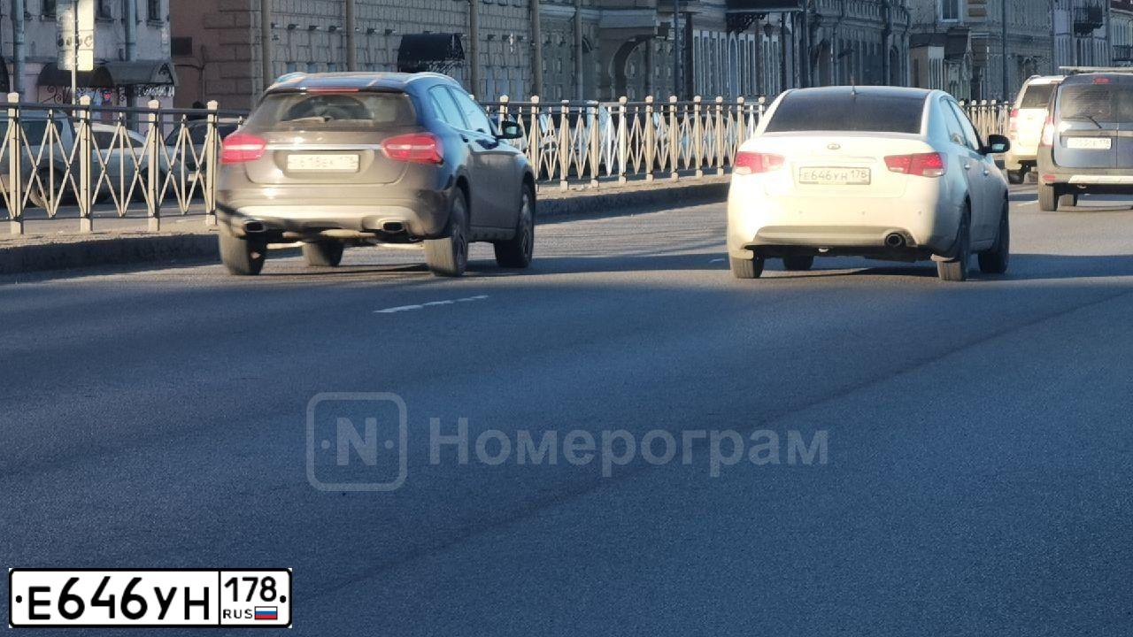 Фото автомобиля KIA CERATO, 2013 — госномер Е646УН178. Цвет: Белый