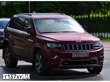 Фото автомобиля JEEP GRAND CHEROKEE, 2013 — госномер В761ЕВ797