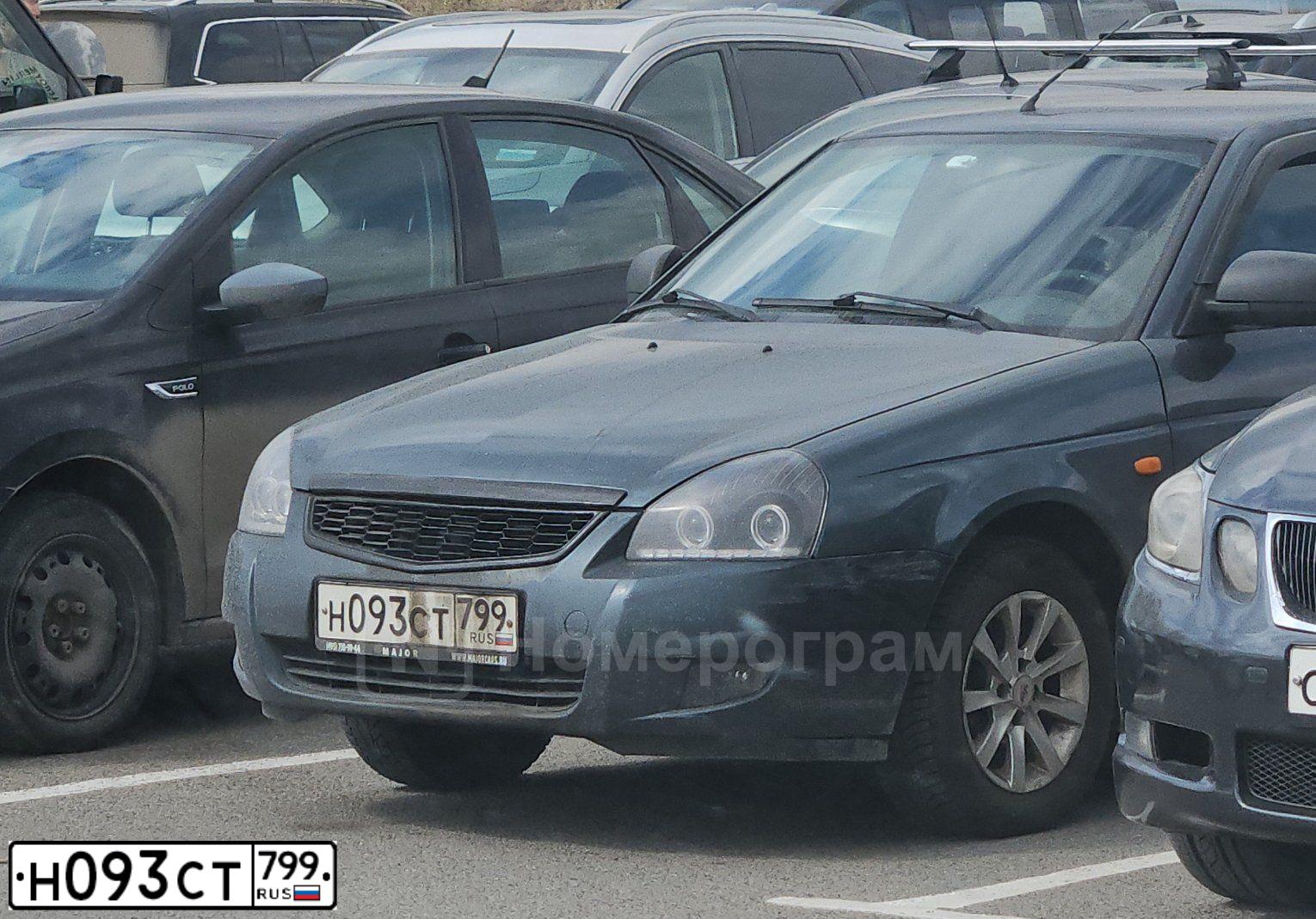 Фото автомобиля ЛАДА 217230 ЛАДА ПРИОРА, 2012 — госномер У070КЕ181. Цвет: сине-зеленый