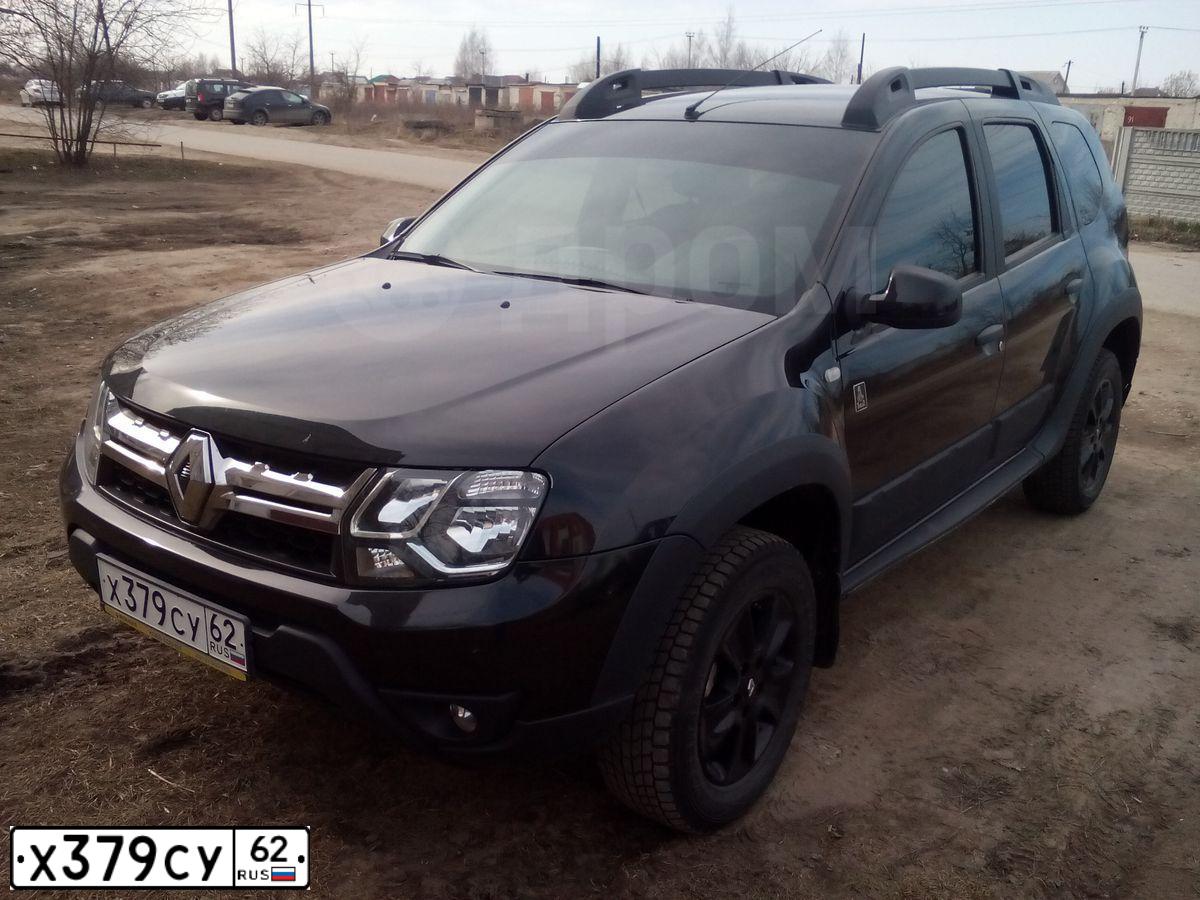 Фото автомобиля RENAULT DUSTER, 2018 — госномер С080РМ152. Цвет: ЧЕРНЫЙ