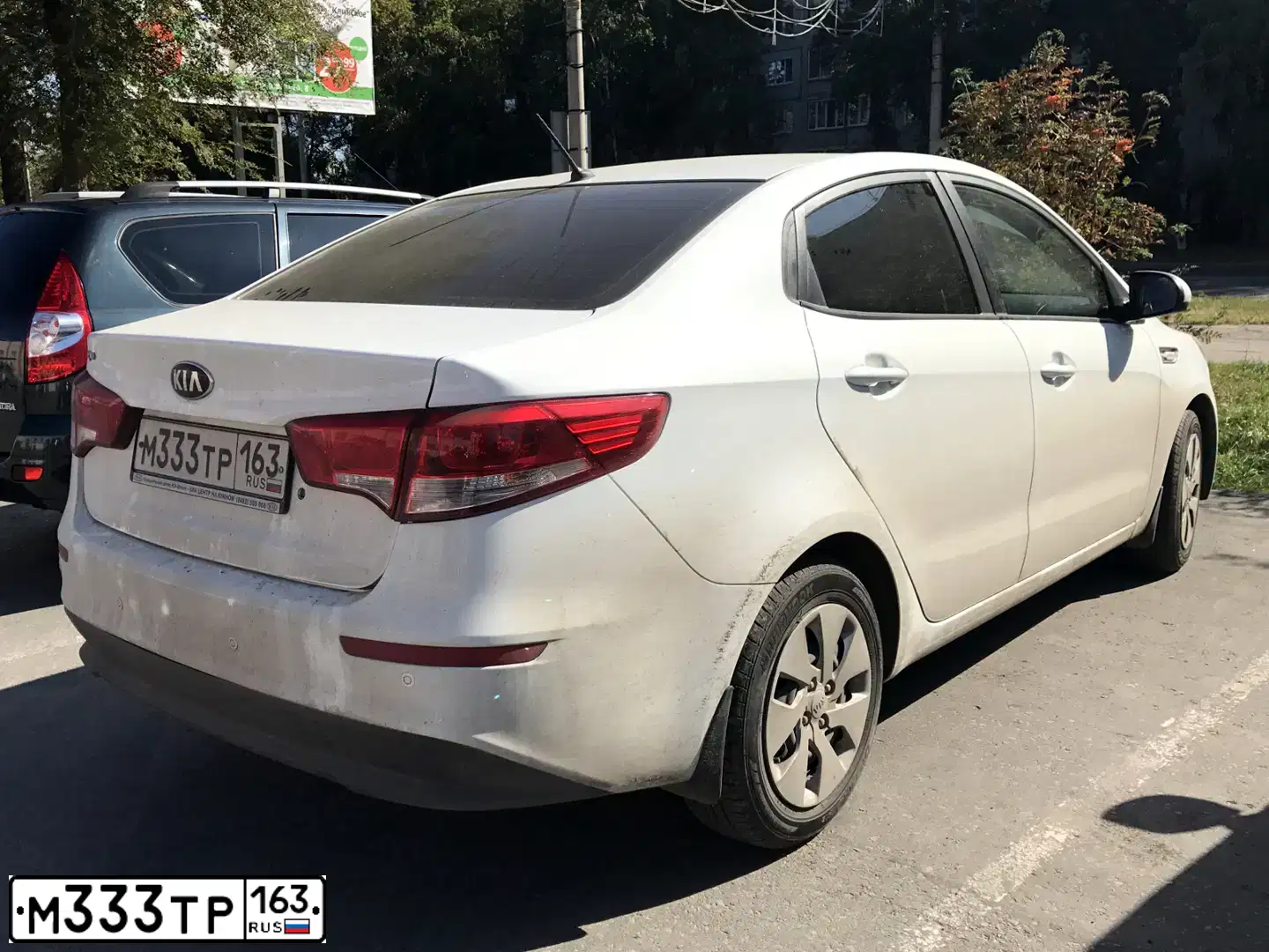 Фото автомобиля PEUGEOT 308, 2008 — госномер М333ТР163. Цвет: Белый