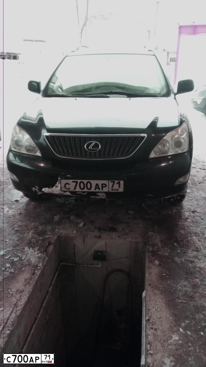 Фото автомобиля LEXUS RX, 2006 — госномер О243ВЕ71. Цвет: ЧЕРНЫЙ