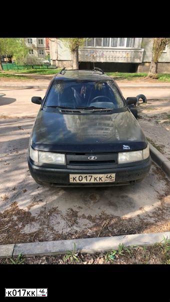 Фото автомобиля LADA 2111, 2004 — госномер К017КК46. Цвет: ЗОЛОТИСТЫЙ ТЕМНО-ЗЕЛЕНЫЙ
