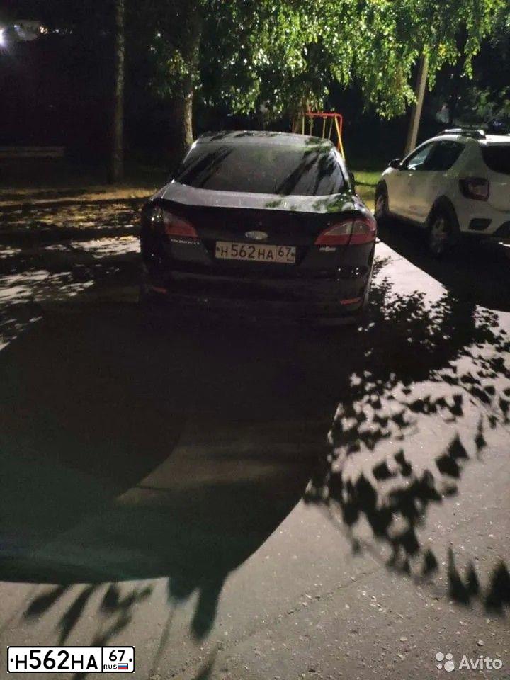 Фото автомобиля FORD MONDEO, 2008 — госномер Н562НА67. Цвет: ЧЕРНЫЙ