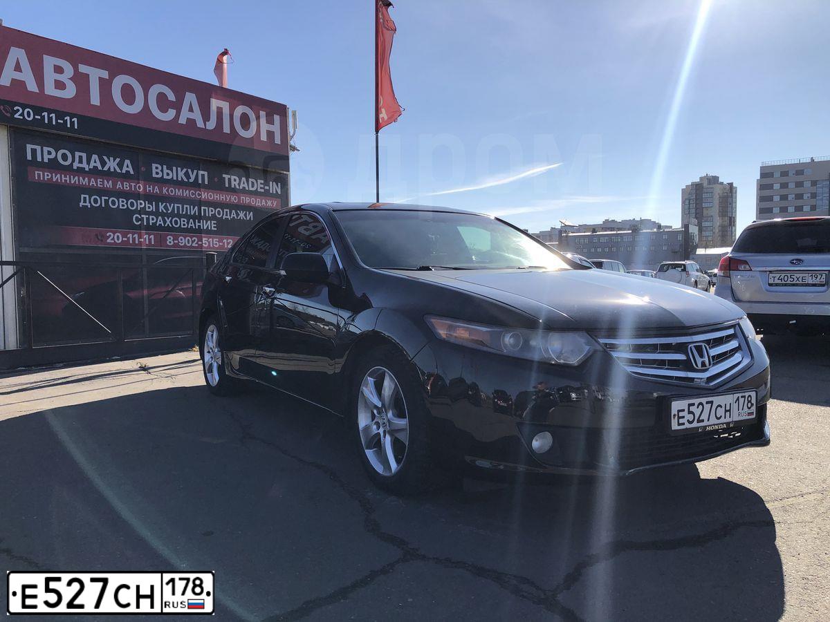 Фото автомобиля HONDA ACCORD, 2008 — госномер Е047ЕН138. Цвет: ЧЕРНЫЙ