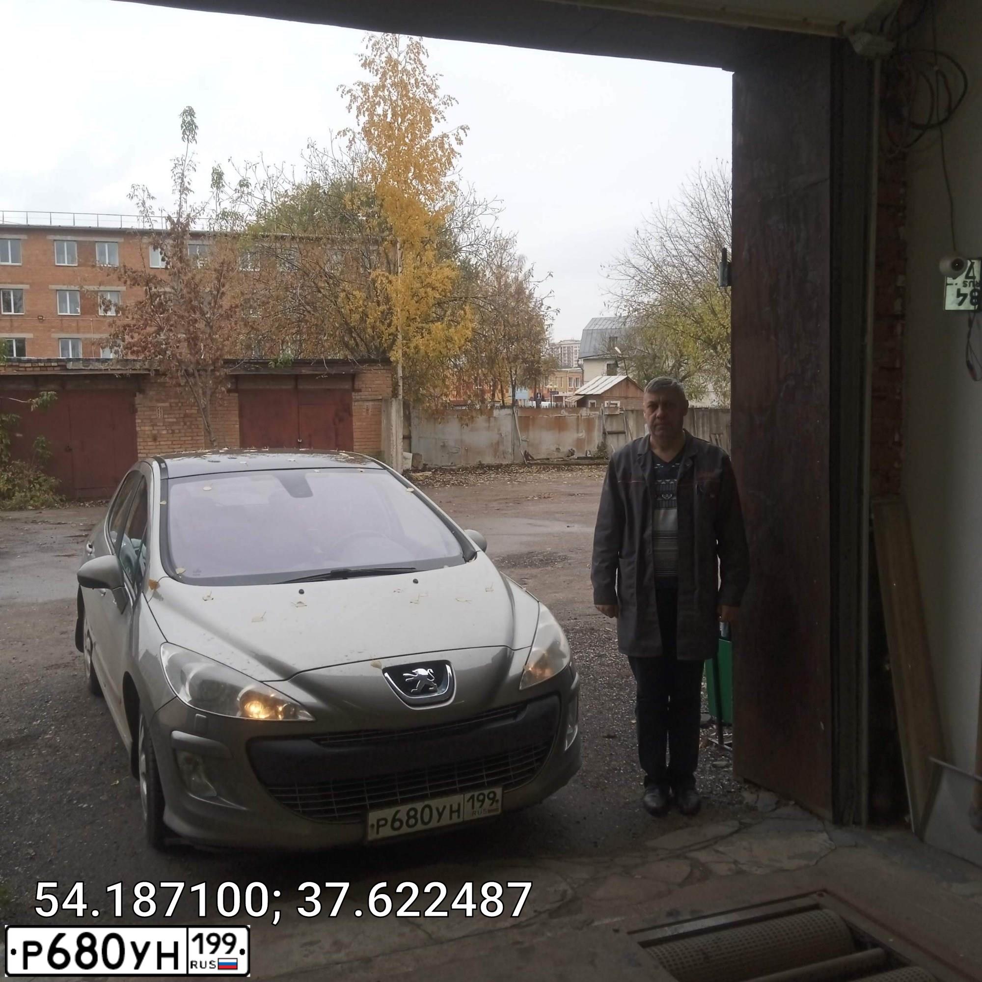 Фото автомобиля PEUGEOT 308, 2009 — госномер У754ТН71