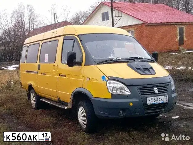 Фото автомобиля GAZ 3221 EL, 2003 — госномер К560АК13. Цвет: ЗОЛОТИСТО-ЖЕЛТЫЙ