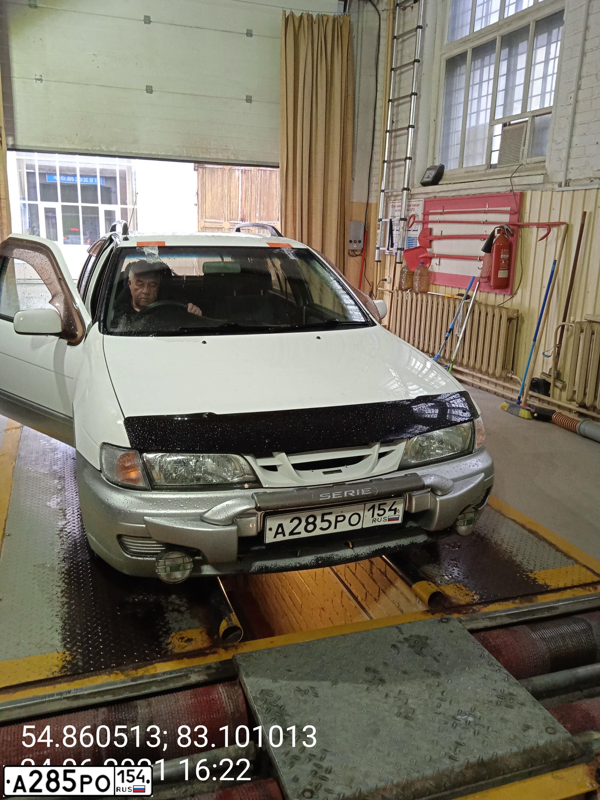 Фото автомобиля NISSAN PULSAR, 1999 — госномер М689КС154