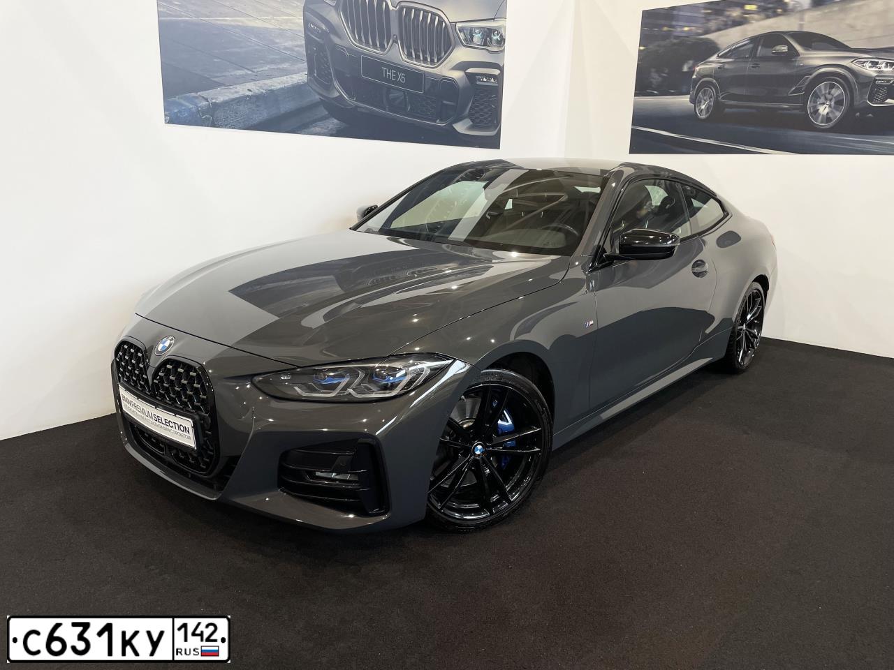 Фото автомобиля BMW 420D, 2020 — госномер Н297ВА198. Цвет: СЕРЫЙ