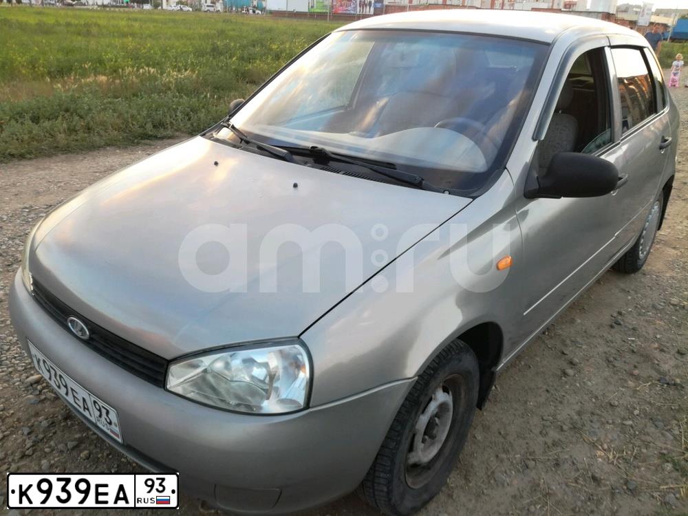 Фото автомобиля LADA 1118 KALINA, 2006 — госномер К939ЕА93. Цвет: БЕЖЕВО-СЕРЫЙ