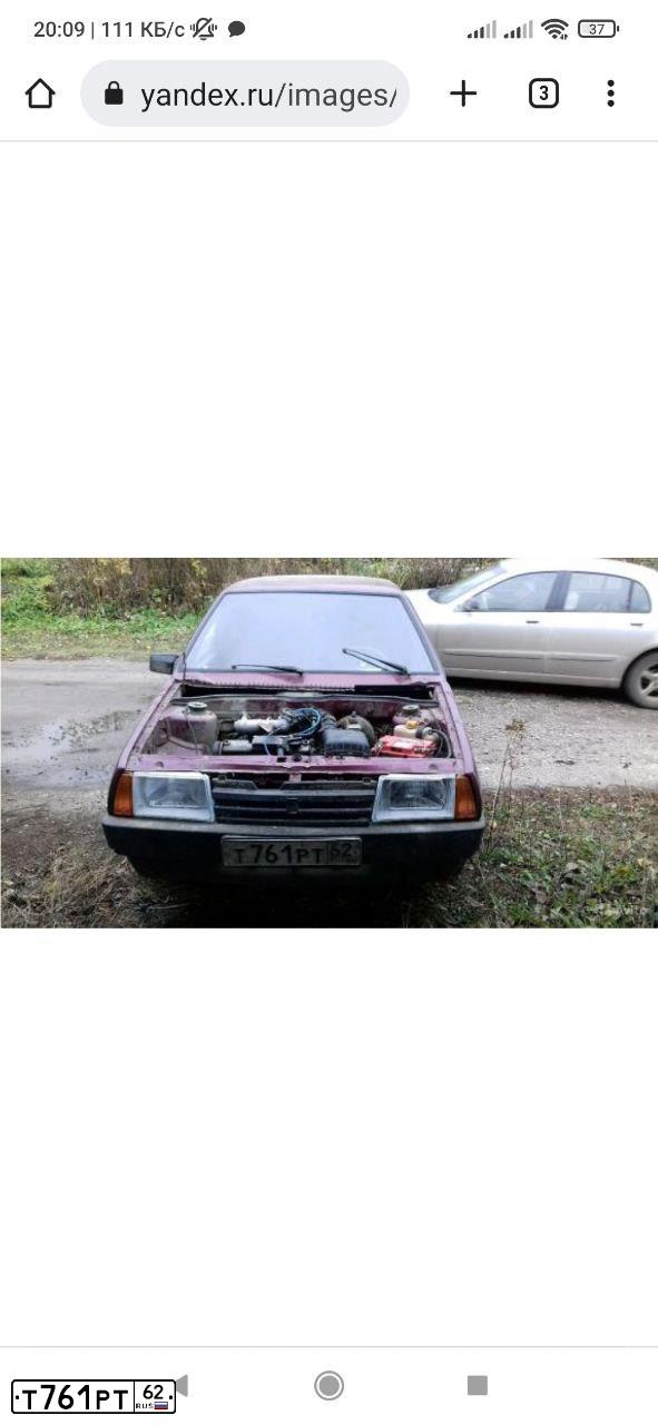 Фото автомобиля LADA 2109 SAMARA, 2000 — госномер Т761РТ62. Цвет: СЕРЕБРИСТЫЙ ТЕМНО-КРАСНЫЙ