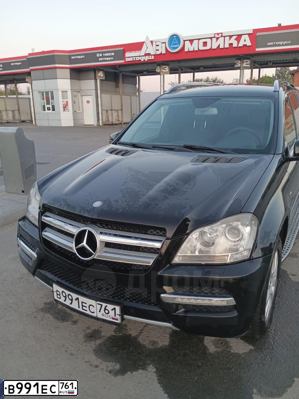Фото автомобиля MERCEDES GL-KLASSE, 2012 — госномер В991ЕС761. Цвет: ЧЕРНЫЙ