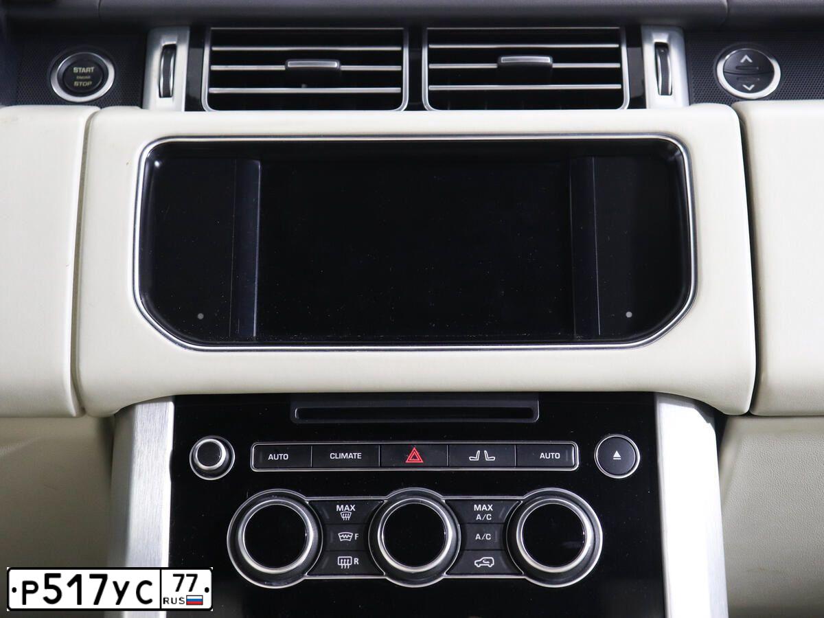 Фото автомобиля LANDROVER RANGE ROVER, 2013 — госномер А823ОХ51. Цвет: ЧЕРНЫЙ