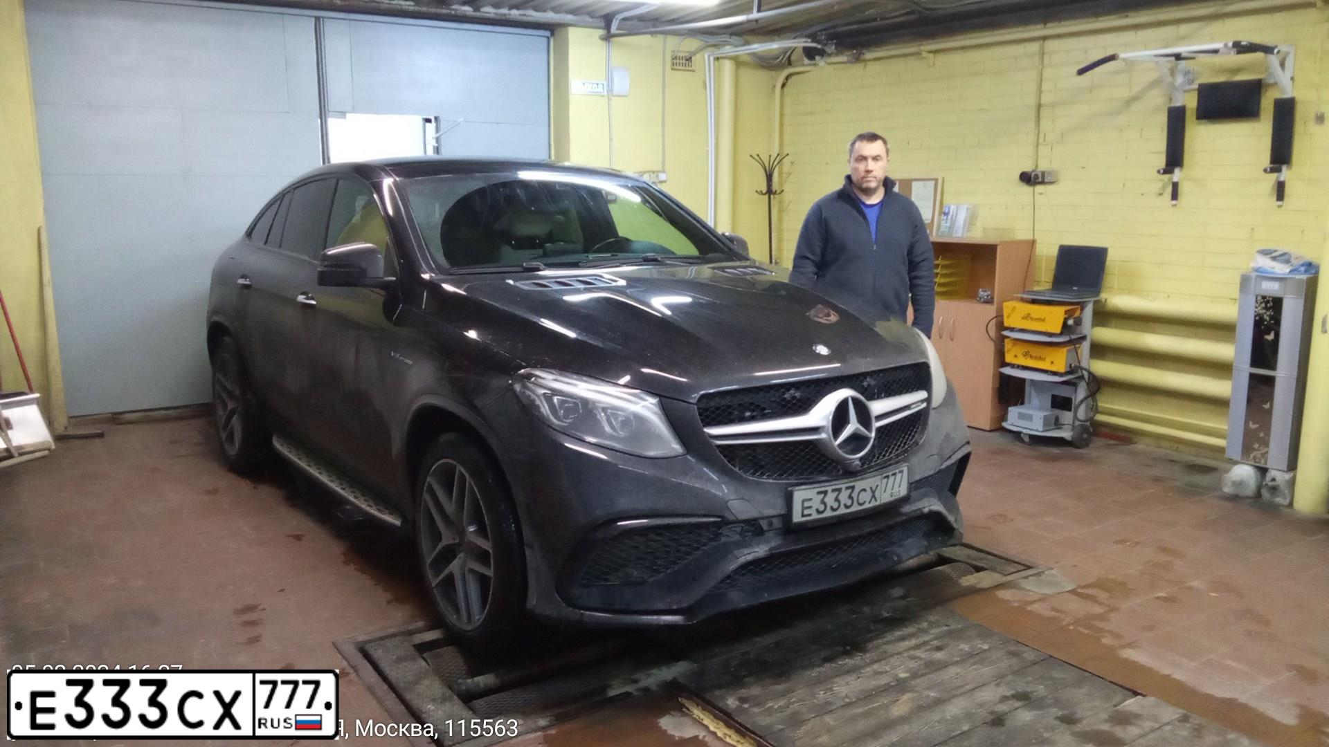 Фото автомобиля MERCEDES-BENZ ДР МОДЕЛЬ, 2008 — госномер С196РУ40. Цвет: ЧЕРНЫЙ
