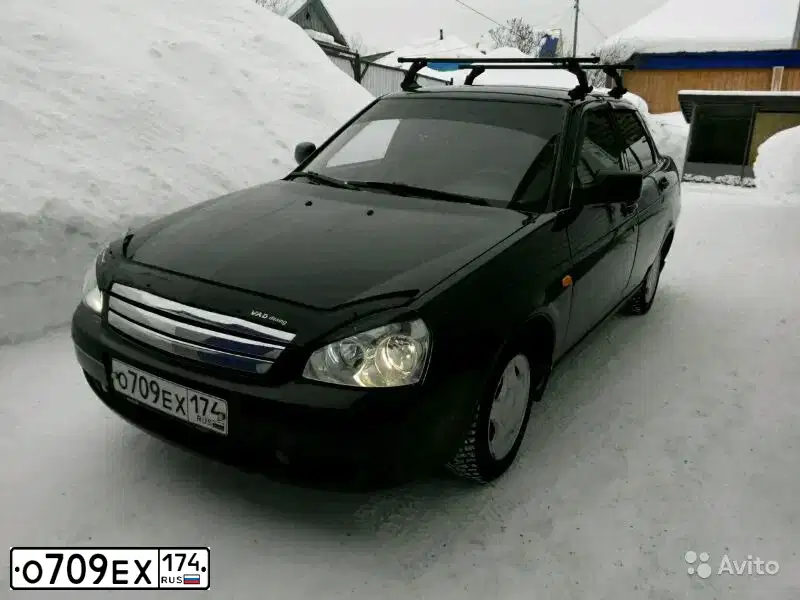 Фото автомобиля LADA 2170 PRIORA, 2007 — госномер О709ЕХ174. Цвет: ГРАФИТОВЫЙ МЕТАЛЛИК
