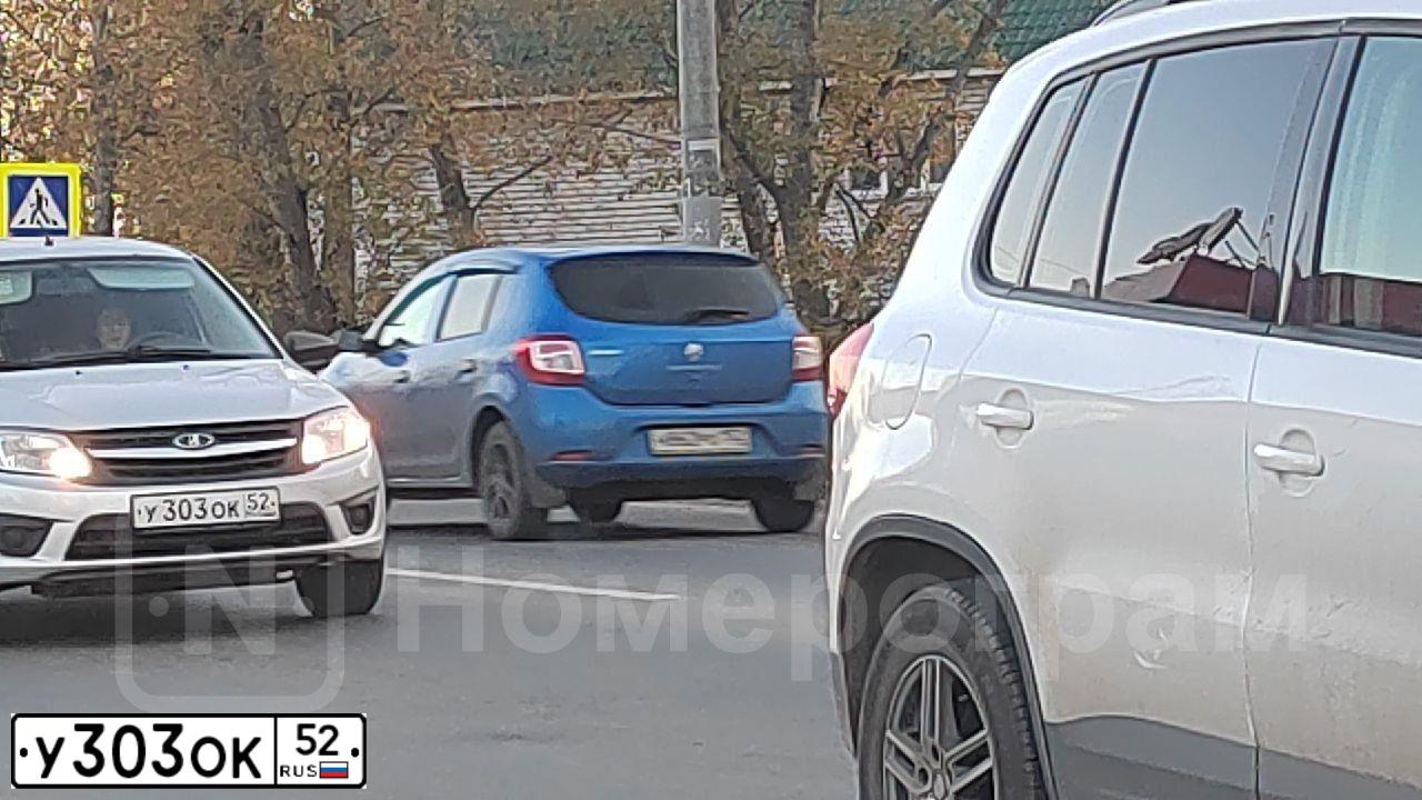 Фото автомобиля LADA 2115 SAMARA, 2008 — госномер У303ОК52. Цвет: серебристо-коричневый