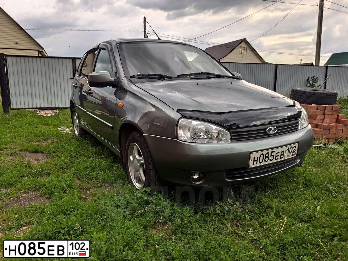 Фото автомобиля LADA 1119 KALINA, 2011 — госномер Н085ЕВ102. Цвет: Темно-серый металлик