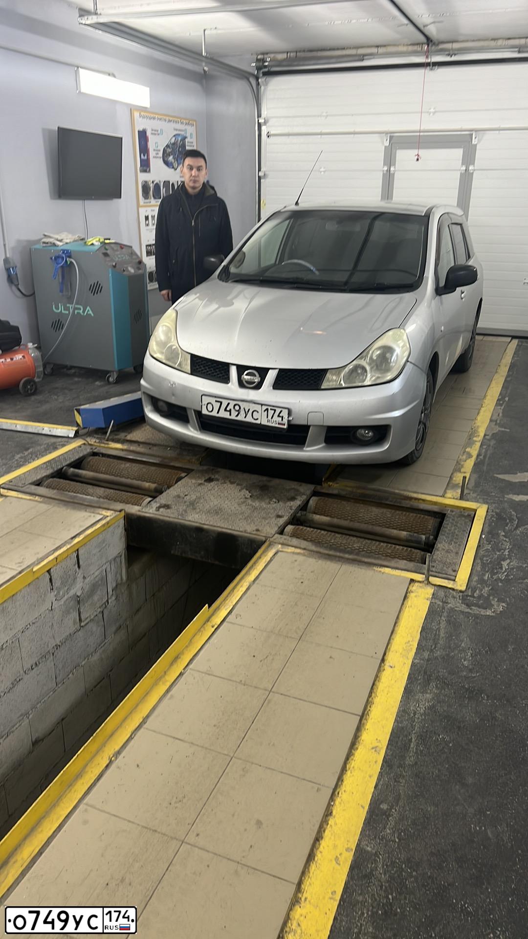 Фото автомобиля NISSAN WINGROAD, 2007 — госномер В774КХ774