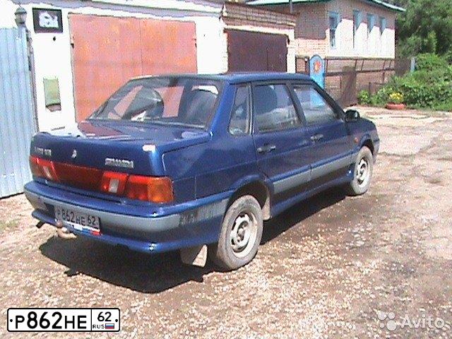 Фото автомобиля LADA 2115 SAMARA, 2002 — госномер Р862НЕ62. Цвет: СЕРЕБРИСТО ЯРКО-СИНИЙ