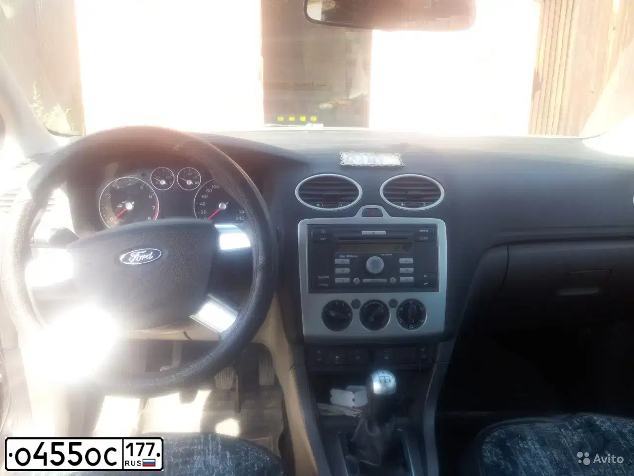 Фото автомобиля FORD FOCUS, 2006 — госномер А590ТС33. Цвет: ЧЕРНЫЙ