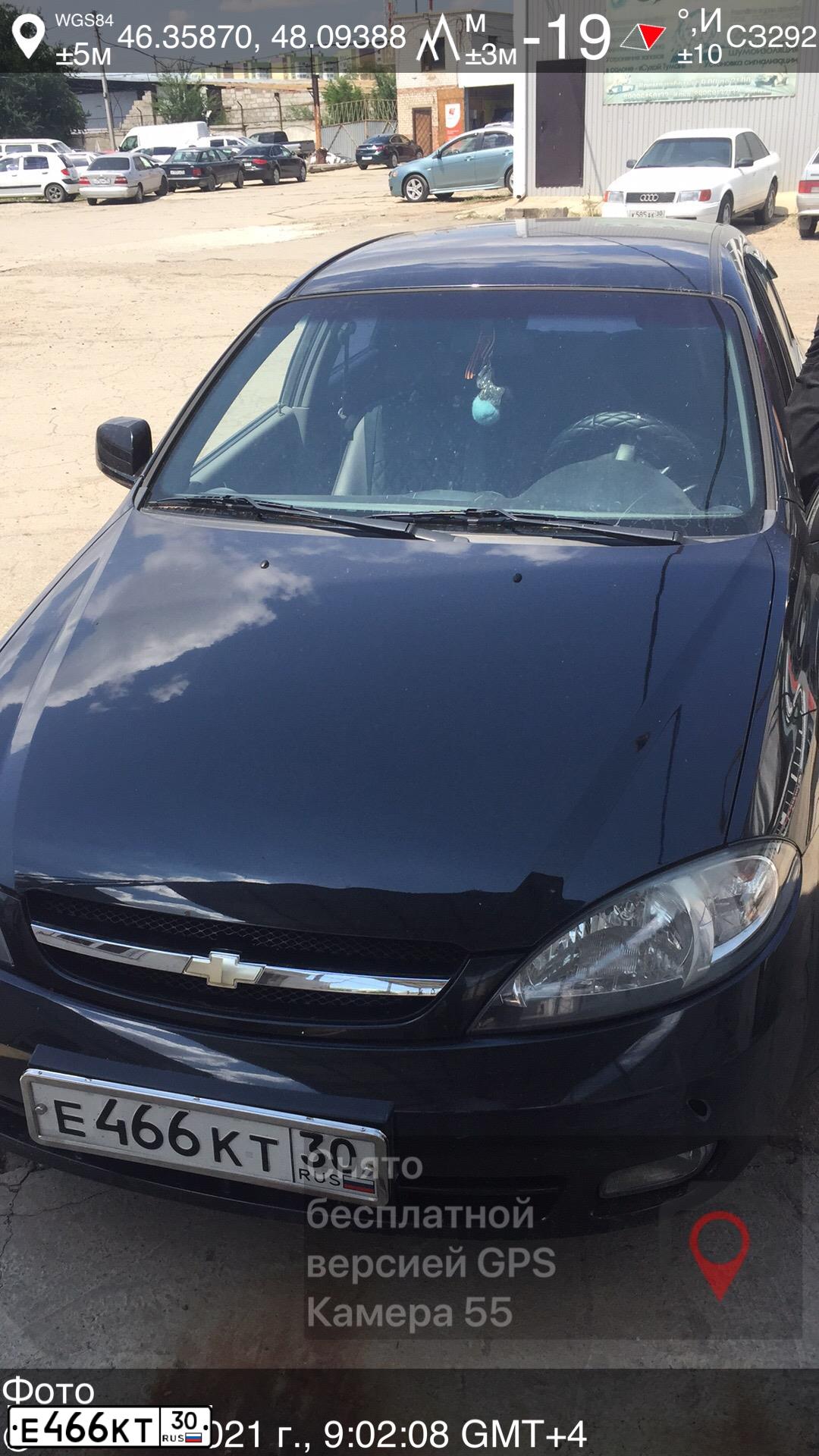 Фото автомобиля CHEVROLET LACETTI, 2012 — госномер Е253ОВ30