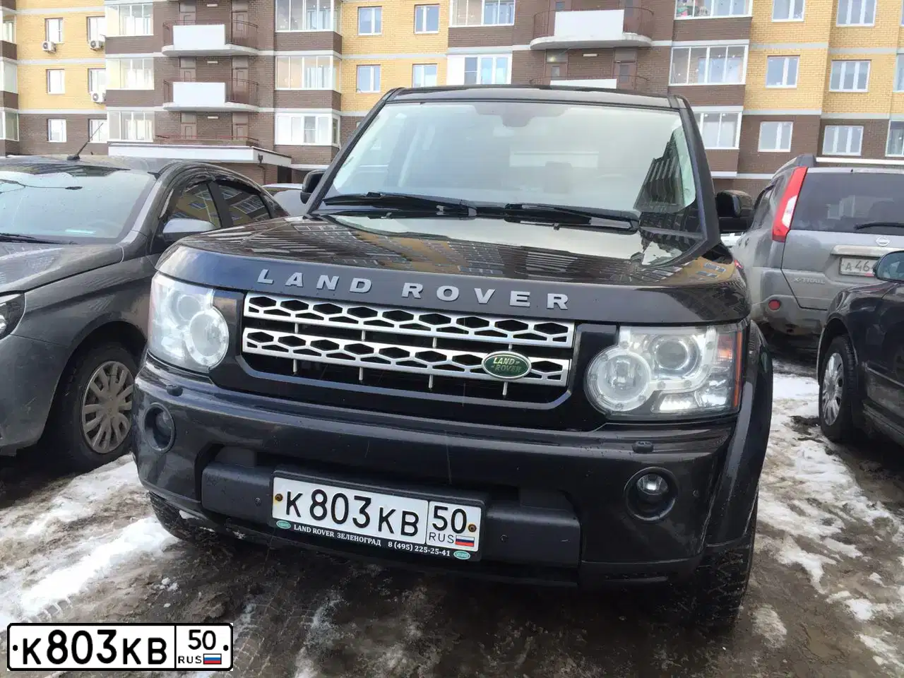 Фото автомобиля LANDROVER DISCOVERY, 2010 — госномер М657ВН799. Цвет: ЧЕРНЫЙ