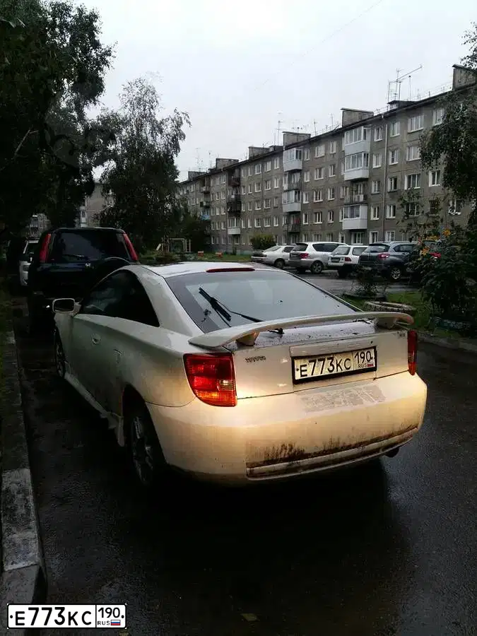 Фото автомобиля DAEWOO MATIZ, 2007 — госномер Е773КС190. Цвет: СИНИЙ