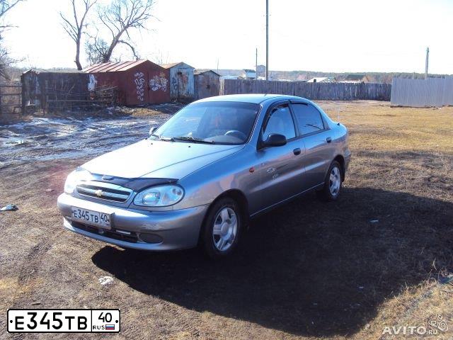 Фото автомобиля ZAZ LANOS, 2007 — госномер С012КК40. Цвет: СЕРЕБРИСТЫЙ
