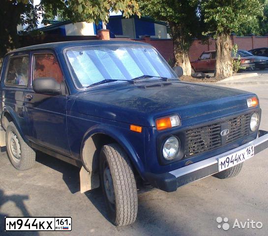 Фото автомобиля LADA 2121 NIVA, 2010 — госномер В480ЕН82. Цвет: ТЕМНО-СИНИЙ