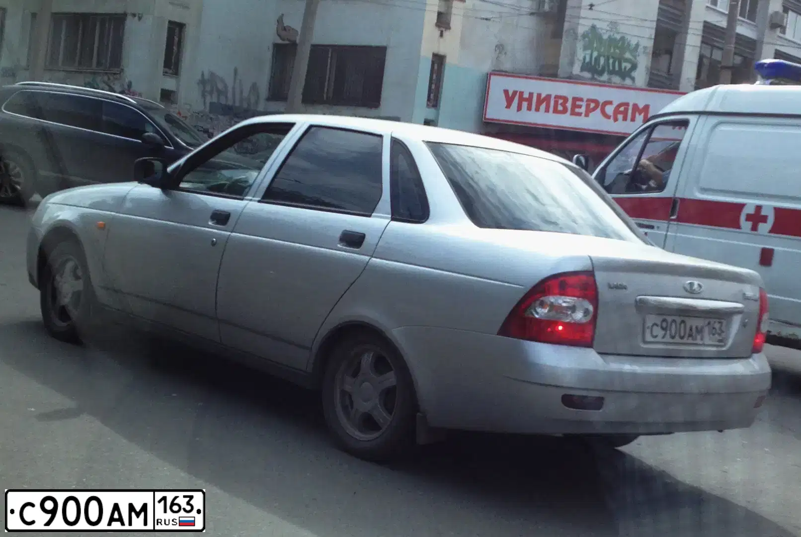 Фото автомобиля LADA PRIORA, 2008 — госномер В767АМ57. Цвет: СВЕТЛО-СЕРЕБРИСТЫЙ МЕТАЛЛ