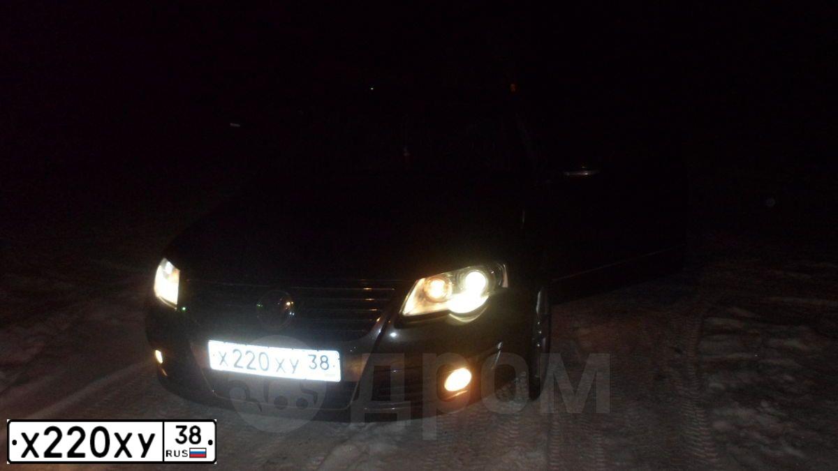 Фото автомобиля VOLKSWAGEN PASSAT, 2007 — госномер Н181ХА38. Цвет: Коричневый