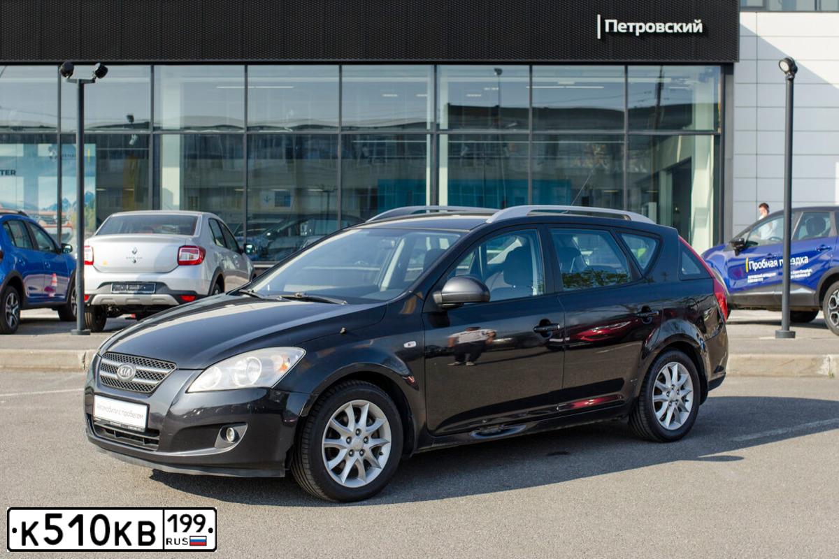 Фото автомобиля КИА ED (CEE'D), 2008 — госномер К924ВР53. Цвет: ЧЕРНЫЙ ПЕРЛАМУТР