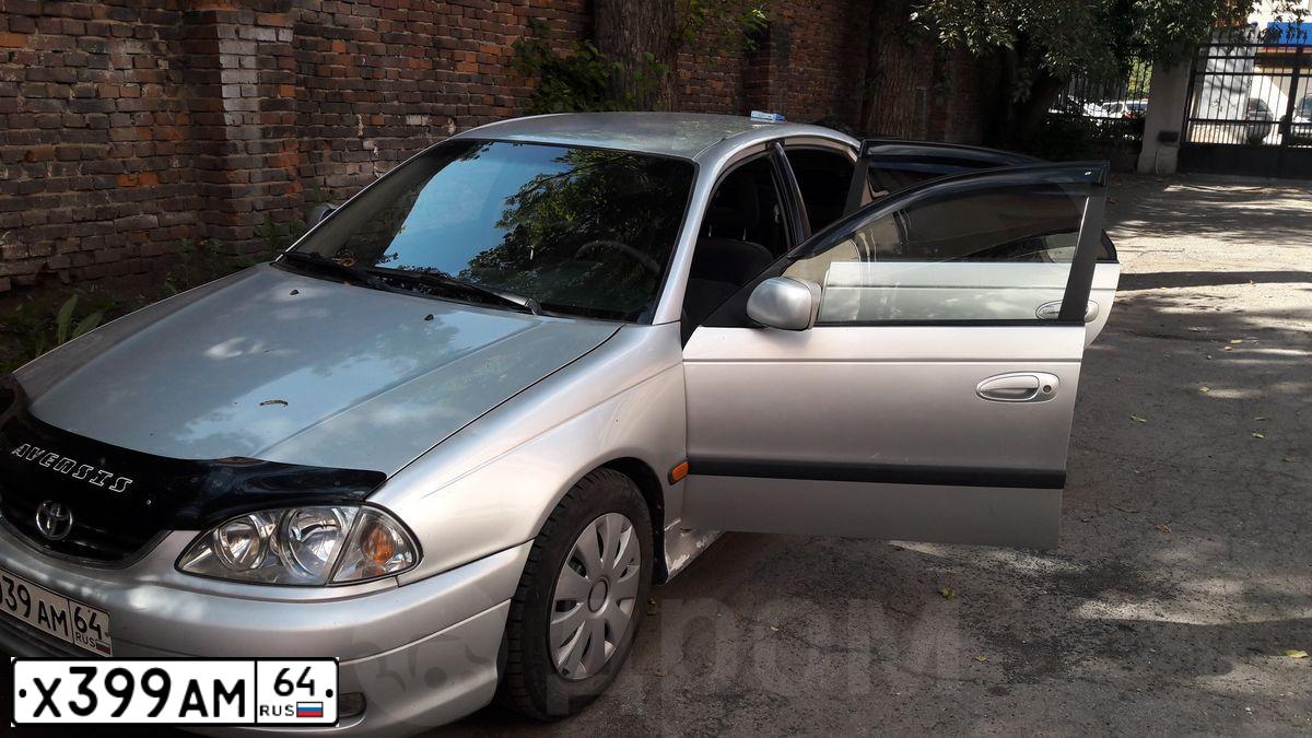 Фото автомобиля TOYOTA COROLLA, 2007 — госномер Х399АМ64. Цвет: ЧЕРНЫЙ