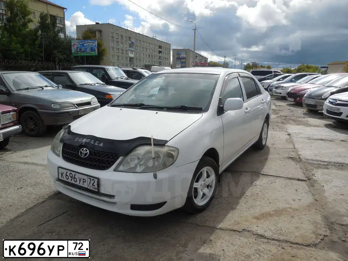 Фото автомобиля TOYOTA COROLLA, 2001 — госномер Х405АН55
