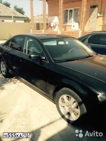 Фото автомобиля AUDI A4, 2011 — госномер А089РС01. Цвет: ЧЕРНЫЙ