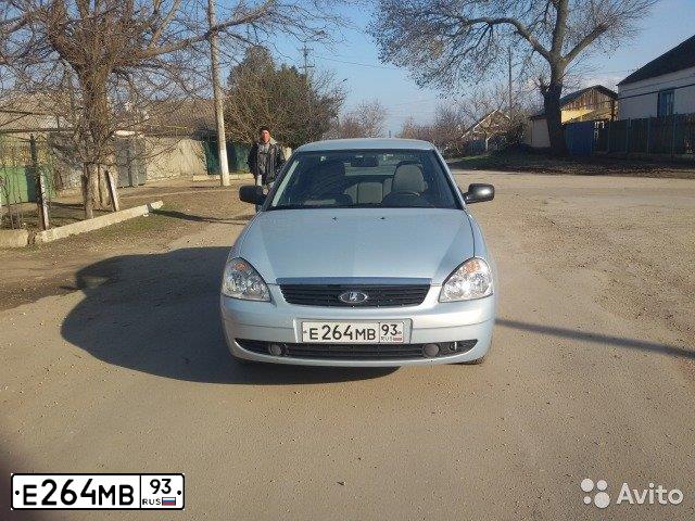Фото автомобиля LADA 2170 PRIORA, 2008 — госномер Е264МВ93. Цвет: СЕРЕБРИСТО-ЖЕЛТО-ГОЛУБОЙ